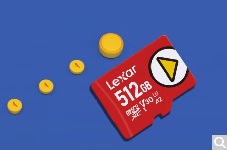 雷克沙/Lexar 512 U盤(pán)/存儲(chǔ)卡 TF卡512GB TF（MicroSD）存儲(chǔ)卡 U3 V30 A2 讀速160MB/s 手機(jī)平板 switch內(nèi)存卡