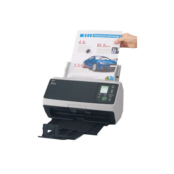 富士通/FUJITSU FI-8150 掃描儀 A4彩色高速雙面批量網(wǎng)絡(luò)掃描儀 發(fā)票檔案文件自動(dòng)進(jìn)紙連續(xù)掃描機(jī)